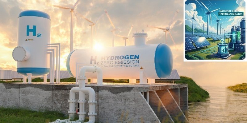National Green Hydrogen Mission - India's commitment to clean energy and sustainable future.(ग्रीन हाइड्रोजन मिशन)